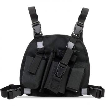Two Way Radio Harness Chest Front Pack Pouch Chest Bag Lieferanten