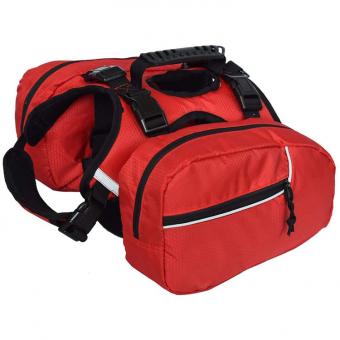 Dog Backpack Hiking Gear Detachable Saddle Bag Lieferanten