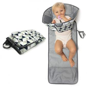 Portable Changing Mat Cushioned Diaper Changing Pad Lieferanten