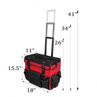 Heavy Duty 18 Rolling Tool Bag with Handle Lieferanten
